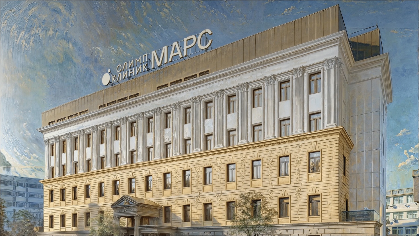A New Multifunctional Medical Center Olymp Clinic MARS